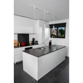 TRACK FLORIS sliežu piekaramā lampa 1xGU10 balts (Lucide)