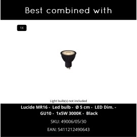 TRACK PRESTON sliežu piekaramā lampa 1xGU10 matēts zelta / misiņa (Lucide)