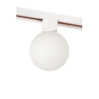 TRACK TYCHO sliežu prožektors 1xG9 opal / balts (Lucide)