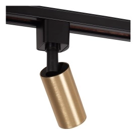 TRACK RITMO sliežu prožektors 1xGU10 (MR11) matēts zelta / misiņa (Lucide)