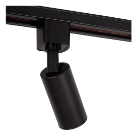 TRACK RITMO sliežu prožektors 1xGU10 (MR11) melns (Lucide)