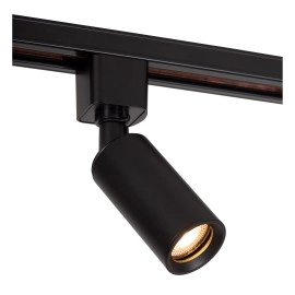 TRACK RITMO sliežu prožektors 1xGU10 (MR11) melns (Lucide)