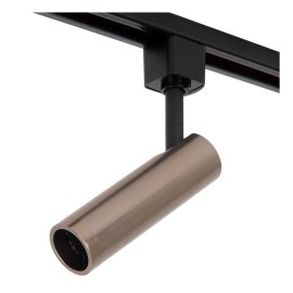 TRACK GRADO sliežu prožektors 1xGU10 (MR11) pelēks dzelzs tonis (Lucide)