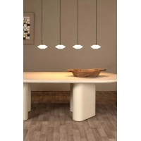 TREVOR Piekaramā lampa 4x40W G9 opāla (Lucide)