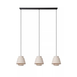 TRIBUTE piekaramā lampa 3xE27, krēmkrāsas (Lucide)