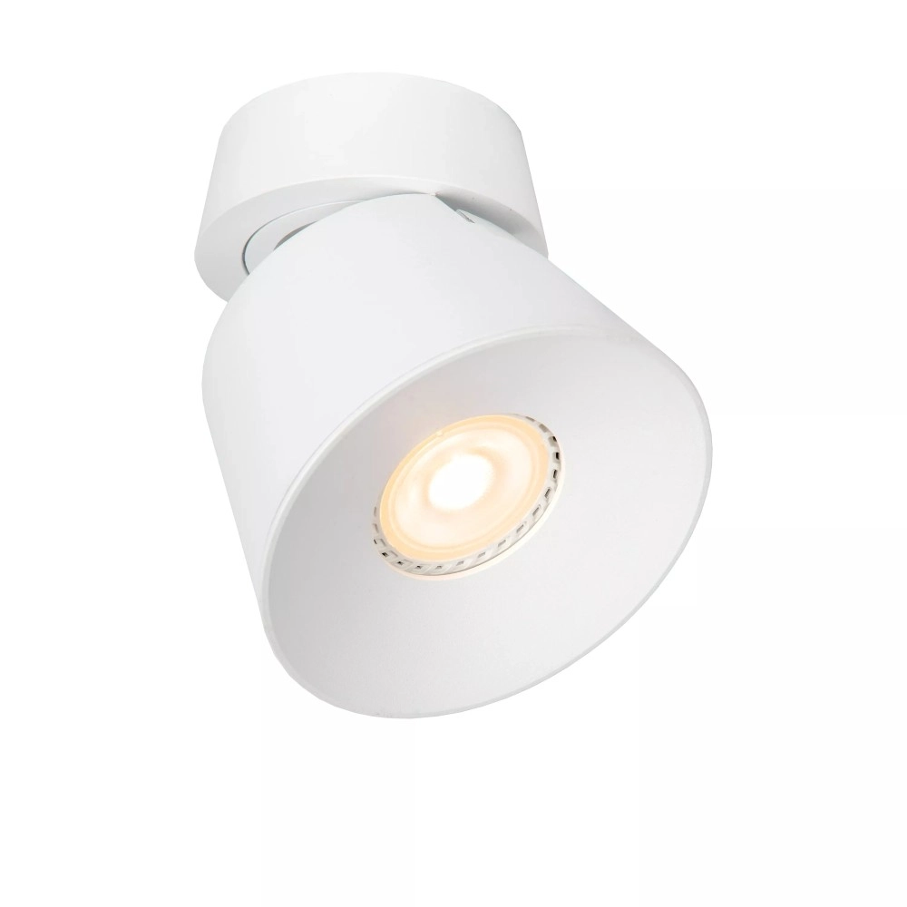 TRIGONO griestu prožektors Ø10,5 cm 1x50W balta (Lucide)