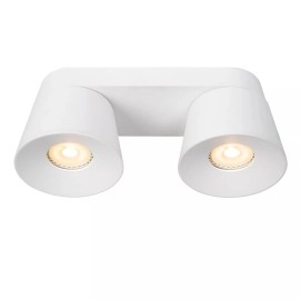 TRIGONO griestu prožektors 26 cm × 11 cm × 11 cm 2x50W balta (Lucide)