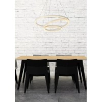 TRINITI LED piekaramā lampa Ø80 cm 32 W 3000K balta (Lucide)