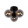 TRUDY vannas istabas griestu lampa 3×G9 Ø28cm IP44 melna (Lucide)