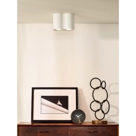 TUBE griestu spotlampa 2xGU10 50W balta (Lucide)