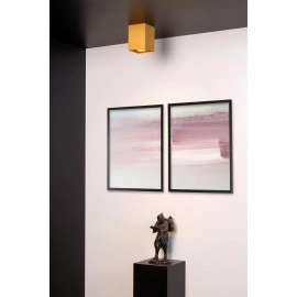 TUBE griestu spotlampa 1xGU10 50W matēta zelta/misiņa (Lucide)