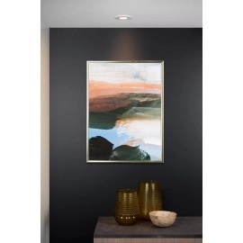 TUBE iebūvējamā spotlampa Ø9,2 cm 1xGU10 50W balta (Lucide)