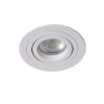 TUBE iebūvējamā spotlampa Ø9,2 cm 1xGU10 50W balta (Lucide)
