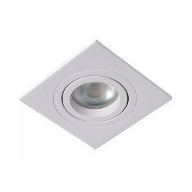 TUBE iebūvējamā spotlampa 1xGU10 50W balta (Lucide)