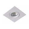 TUBE iebūvējamā spotlampa 1xGU10 50W balta (Lucide)