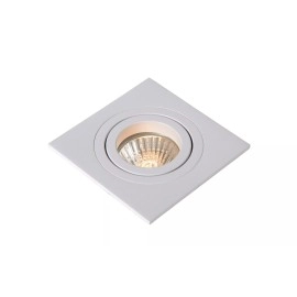 TUBE iebūvējamā spotlampa 1xGU10 50W balta (Lucide)