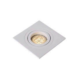 TUBE iebūvējamā spotlampa 1xGU10 50W balta (Lucide)