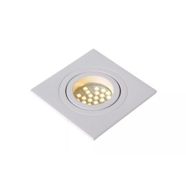 TUBE iebūvējamā spotlampa 1xGU10 50W balta (Lucide)