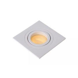 TUBE iebūvējamā spotlampa 1xGU10 50W balta (Lucide)