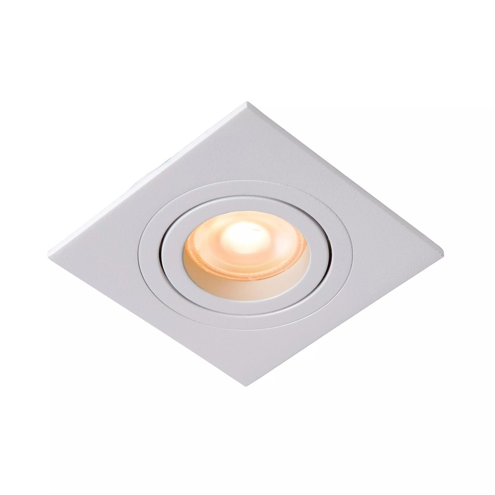 TUBE iebūvējamā spotlampa 1xGU10 50W balta (Lucide)