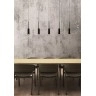 TUBULE piekaramā lampa 101 cm LED 5 x 7W 2700K melna (Lucide)
