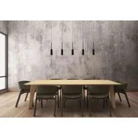 TUBULE piekaramā lampa 101 cm LED 5 x 7W 2700K melna (Lucide)
