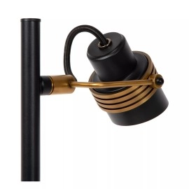 TUNDRAN galda lampa 30x15 cm 2xGU10 melna (Lucide)