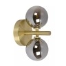 TYCHO sienas lampa 2xG9 matēta zelta/misiņa tonī (Lucide)