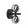 TYCHO sienas lampa 2xG9 melna (Lucide)