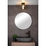 TYLER Vannas istabas griestu lampa 1x33W G9 IP44 melna (Lucide)