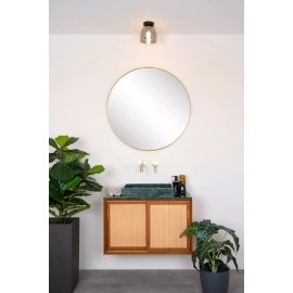 TYLER Vannas istabas griestu lampa 1x33W G9 IP44 melna (Lucide)