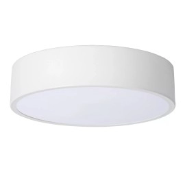 UNAR griestu lampa Ø20 cm LED 3 StepDim 12W 2700K balta (Lucide)