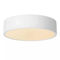 UNAR griestu lampa Ø20 cm LED 3 StepDim 12W 2700K balta (Lucide)
