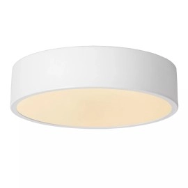 UNAR griestu lampa Ø20 cm LED 3 StepDim 12W 2700K balta (Lucide)