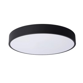 UNAR griestu lampa Ø39,5 cm LED 3 StepDim 24W 2700K melna (Lucide)