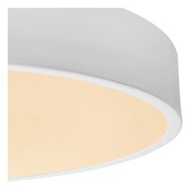 UNAR griestu lampa Ø39,5 cm LED 3 StepDim 24W 2700K balta (Lucide)