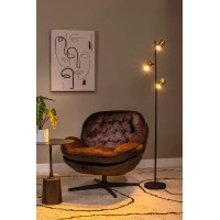 Stāvlampa UPTON 3xGU10 40W dūmu pelēka (Lucide)