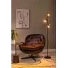 Stāvlampa UPTON 3xGU10 40W dūmu pelēka (Lucide)