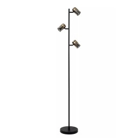 Stāvlampa UPTON 3xGU10 40W dūmu pelēka (Lucide)