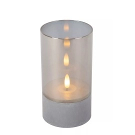 VELAS galda lampu komplekts 3 gab. Ø8 cm LED 2700K dūmu pelēka (Lucide)