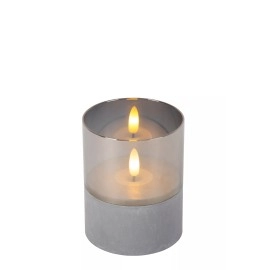 VELAS galda lampu komplekts 3 gab. Ø8 cm LED 2700K dūmu pelēka (Lucide)