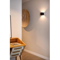 VERTIGO uzlādējama sienas lampa LED 6W 2700K melna (Lucide)