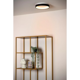 VIDAL griestu lampa Ø28 cm LED 20 W 2700 K melna (Lucide)