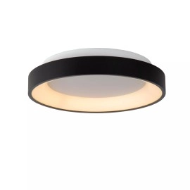 VIDAL griestu lampa Ø28 cm LED 20 W 2700 K melna (Lucide)
