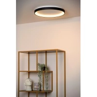 VIDAL griestu lampa Ø48 cm LED 38 W 2700 K melna (Lucide)
