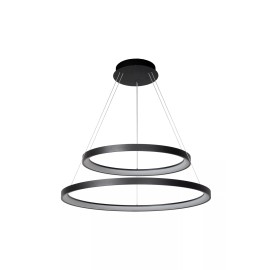 VIDAL piekaramā lampa Ø78 cm LED 92 W 2700 K melna (Lucide)