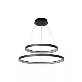 VIDAL piekaramā lampa Ø78 cm LED 92 W 2700 K melna (Lucide)