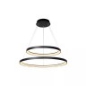 VIDAL piekaramā lampa Ø78 cm LED 92 W 2700 K melna (Lucide)