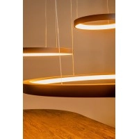 VIDAL piekaramā lampa LED dim. 1x120W melna (Lucide)