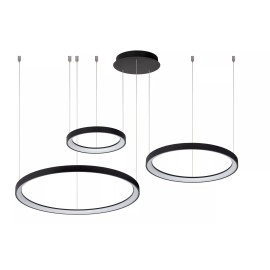 VIDAL piekaramā lampa LED dim. 1x120W melna (Lucide)